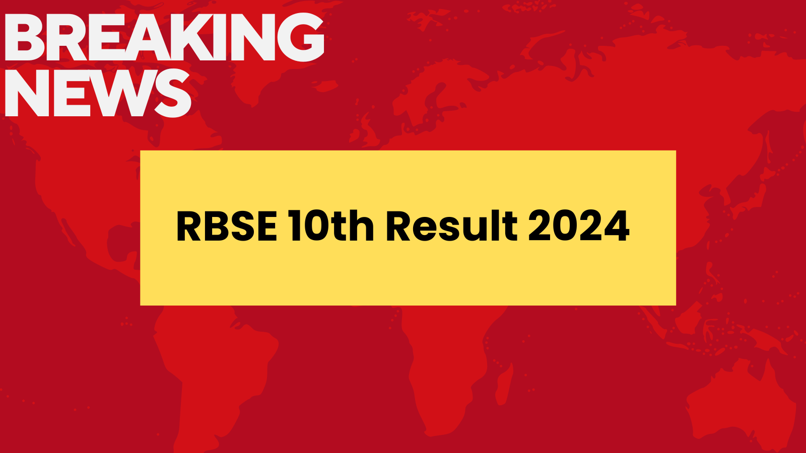 RBSE 10th Result 2024